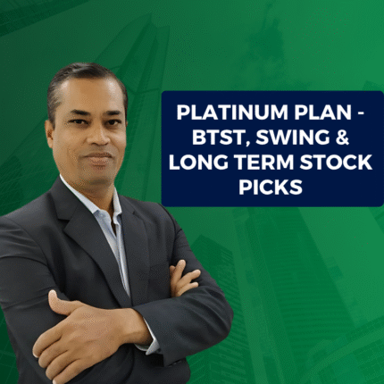 Platinum Plan – BTST, Swing, Long-Term Calls Stock Recommendations by SEBI Registered Analyst  INH000019284 - Amarlal Bhatia